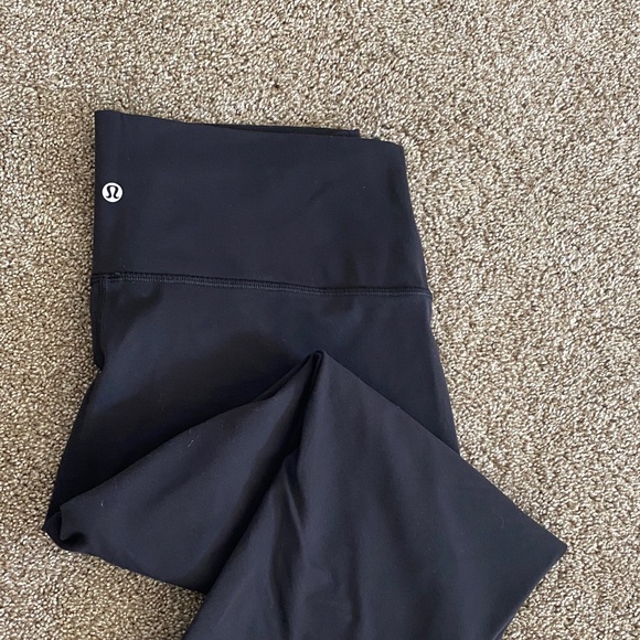 lululemon athletica Pants - 21” high rise crop wunder under full on luon leggings